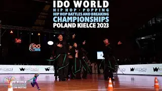 HAZE COMPANY | POLAND | 5th Place | IDO HipHop World Championship 2023 | Adult Groups