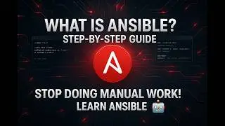 Learn Ansible Step-by-Step (2025) | What Is Ansible, Why Use It & How It Works