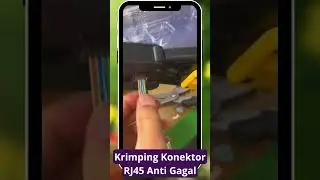 Krimping Konektor RJ45 Anti Gagal