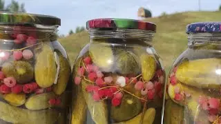 How to pickle cucumbers for the winter. Crispy cucumber recipe.