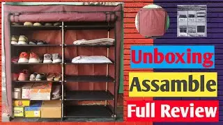 Chappal stand unboxing | how to assamble shoe rack | 12 layer chappal stand by Jaatgroup!