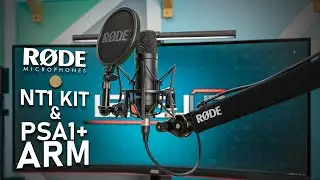 Rode NT1 Microphone & PSA1+ Arm - LEVEL UP YOUR AUDIO!!!