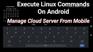 Execute Linux Commands On Android |  Control Linux Server From Mobile 🔥🔥 