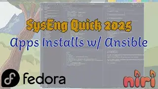 Installing fedora apps with ansible
