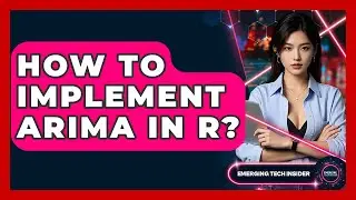 How To Implement ARIMA In R? - Emerging Tech Insider