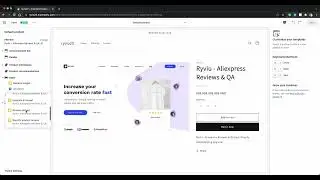 Install Ryviu's Questions & Answers block for Shopify Online 2.0 product page template