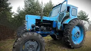 Т-40АМ крестовины, рулевые тяги, подготовка к работе.