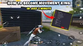 How To Become Movement King🔥 in Gameloop || Secret Setting To Become King OF Movement |