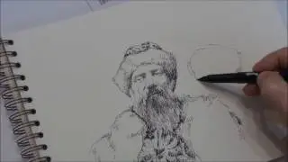 historical sketch artpen
