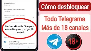 Cómo arreglar que este canal no se pueda mostrar en Telegram (2024) | canal mostrar Telegram