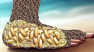 ASMR ANIMATION TREATMENT from Foot
