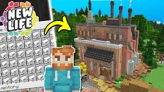 I Built an IRON FACTORY in Minecraft Survival : New Life SMP (#3)