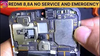👉📱✅ REDMI 8,8A NO SERVICE AND EMERGENCY CALL ONLY PROBLEM/ 