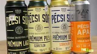 Pecsi Sor  - Hungarian beer Pécsi Premium Lager, Pils, Buza, APA