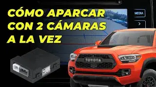 Conexión sencilla de cámaras en Toyota Corolla Camry RAV4 Highlander Hilux con adaptador GermesLab