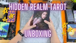 ⭐️ Tarot of The Hidden Realm ⭐️ Unboxing and First Impressions!!