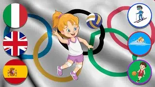 GUESS the sports 🇮🇹 Italian 🇬🇧English 🇪🇸 Spanish with Lucilla, Daisy Dot and Luli Pampín