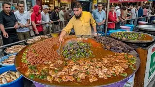 INSANE PAKISTANI STREET FOOD 2025 😱 | BEST MUTTON LIVER FRY RECIPE | LATEST STREET FOOD COMPILATION