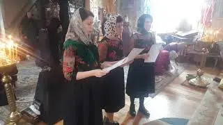 "Да исправится молитва моя", тріо,   муз. М.Гольтисона , храм Почаївської ікони Божої матері