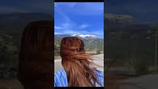 Горы. Снег. Турция .