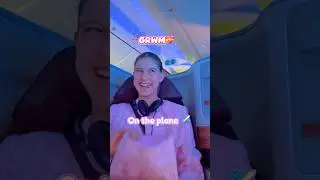 GRWM On A Plane 💺✈️!!