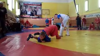 Самбо командное первенство Данил Хан