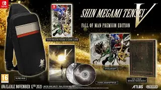 UNBOXING - Shin Megami Tensei V:  Fall Of Man Premium Edition - (Nintendo Switch) GOTY