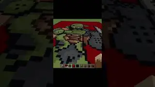 Minecraft Pixel Art - DOOM ETERNAL 