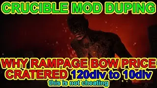 POE 3.21 - Rampage Crucible Mod Duping - Widespread & Not Cheating- Prices Cratering - Path of Exile