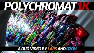 1000 CARS driving this INSANE Track - POLYCHROMAT1K - A Trackmania Video
