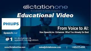 From Voice to AI: How Philips SpeechLive Enhances Your Workflow SpeechLive & SpeechLive AI Assistant