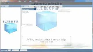 PHP Generator. Add custom HTML and CSS content to your page