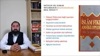 MÜSLÜMANIN MALI GANİMET OLMAZ