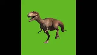 Dragon running green screen video VFX