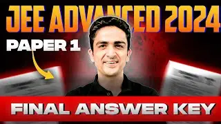 JEE Advanced 2024 Final Answer Key | Paper 1