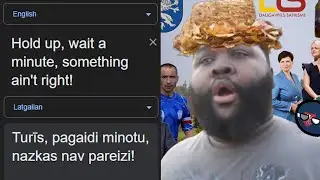 "Hold up, wait a minute, something ain't right!" in different languages meme