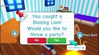 I CAUGHT A BLAZING LION