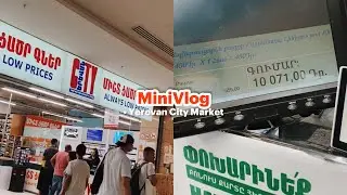 هزینه مایحتاج خانه در ارمنستان / Grocery Shopping🛒🛍️