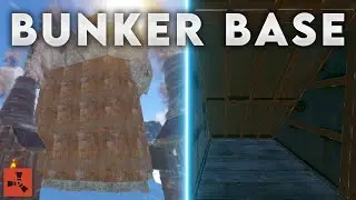 YAPIMI KOLAY KULLANIŞLI BUNKER BASE l Rust Türkçe