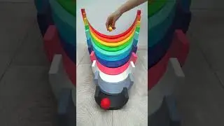 Colored Toys Satisfying Video #satisfying #asmr #shorts