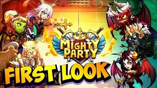 Mighty Party:RPG Games First Look iOS/Android Gameplay