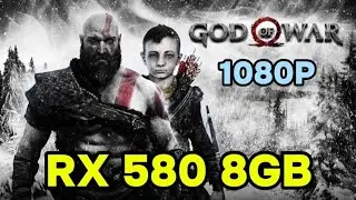 GOD OF WAR || 𝗥𝗫 𝟱𝟴𝟬 𝟴𝗚𝗕 || Core i5 4570 || 1080p UHD Settings