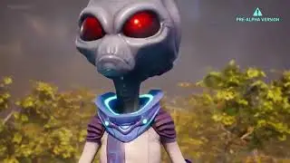 E3 2019 DESTROY ALL HUMANS REMAKE  Gameplay