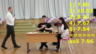 🟧 7.96 3x3 Winning Average. Чемпионат РДШ по спидкубингу среди школьников Московской области