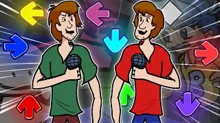 Copy Cat but Green and Red Shaggy sing it [Power Link x Copy Cat] [FNF]