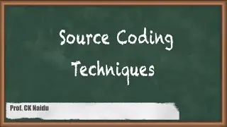 Comprehensive Guide To Source Coding Techniques | GATE Communication