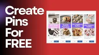 I Create Pinterest Pins For FREE. Here's How 🤯