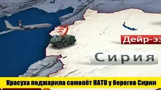 СРОЧНО! Российская Красуха поджарила самолёт НАТО у берегов Сирии