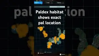 Use paldex habitat to show exact pal location! #palworld #pokemon #gaming