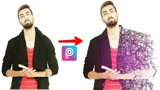 Dispersion Effect on picsart || Picsart Editing Tutorial